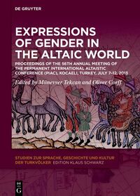 Vorderes Coverbild Expressions of Gender in the Altaic World