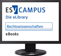 Vorderes Coverbild ESV-Campus Rechtswissenschaften eBooks