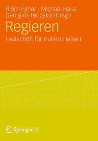 Vorderes Coverbild Regieren