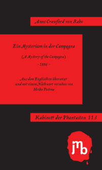 Vorderes Coverbild Ein Mysterium in der Campagna