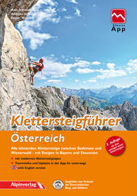 Vorderes Coverbild Klettersteigführer Österreich