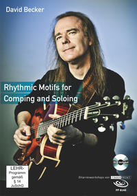 Vorderes Coverbild Rhythmic Motifs for Comping and Soloing