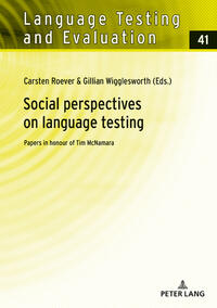 Vorderes Coverbild Social perspectives on language testing