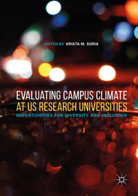 Vorderes Coverbild Evaluating Campus Climate at US Research Universities