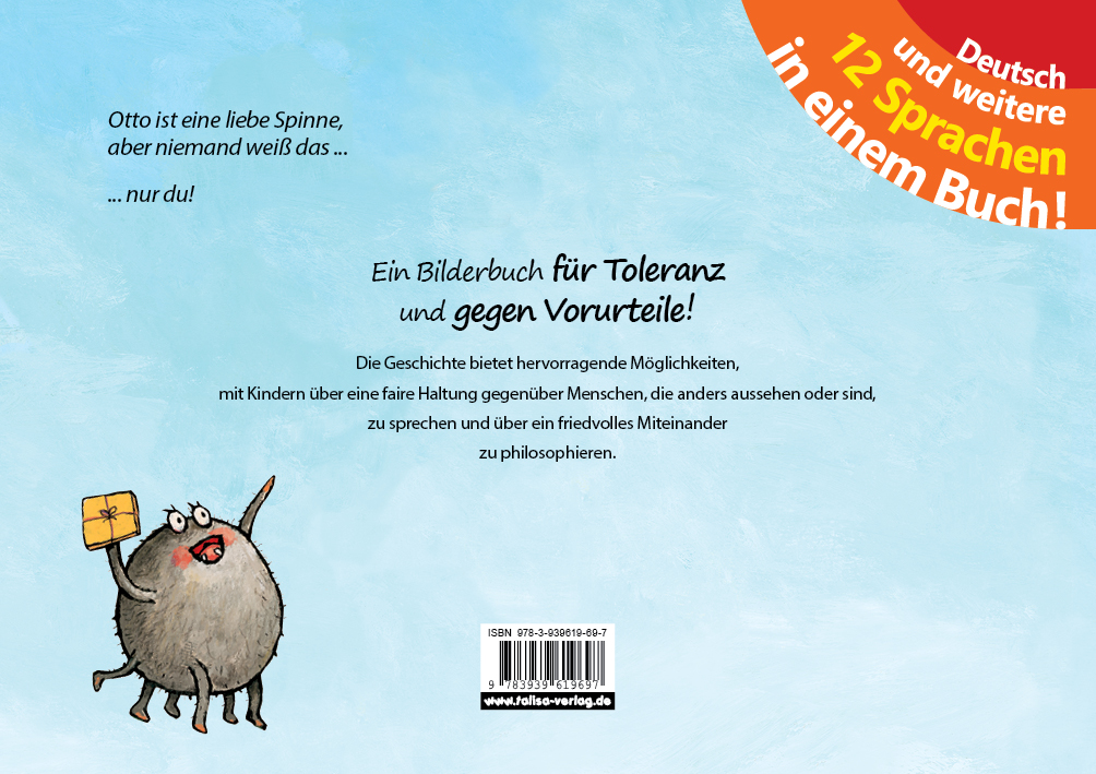 Rückseitencover Otto - die kleine Spinne
