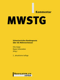 Vorderes Coverbild MWSTG Kommentar