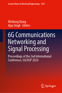 Vorderes Coverbild 6G Communications Networking and Signal Processing