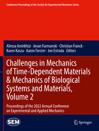 Vorderes Coverbild Challenges in Mechanics of Time-Dependent Materials & Mechanics of Biological Systems and Materials, Volume 2