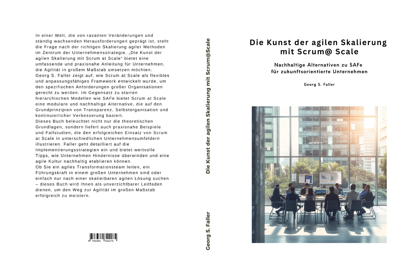 Gesamtes Coverbild Die Kunst der agilen Skalierung mit Scrum@Scale