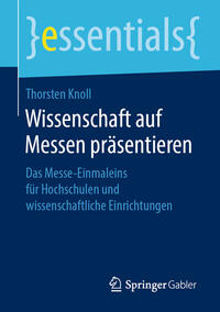 Vorderes Coverbild Wissenschaft auf Messen präsentieren