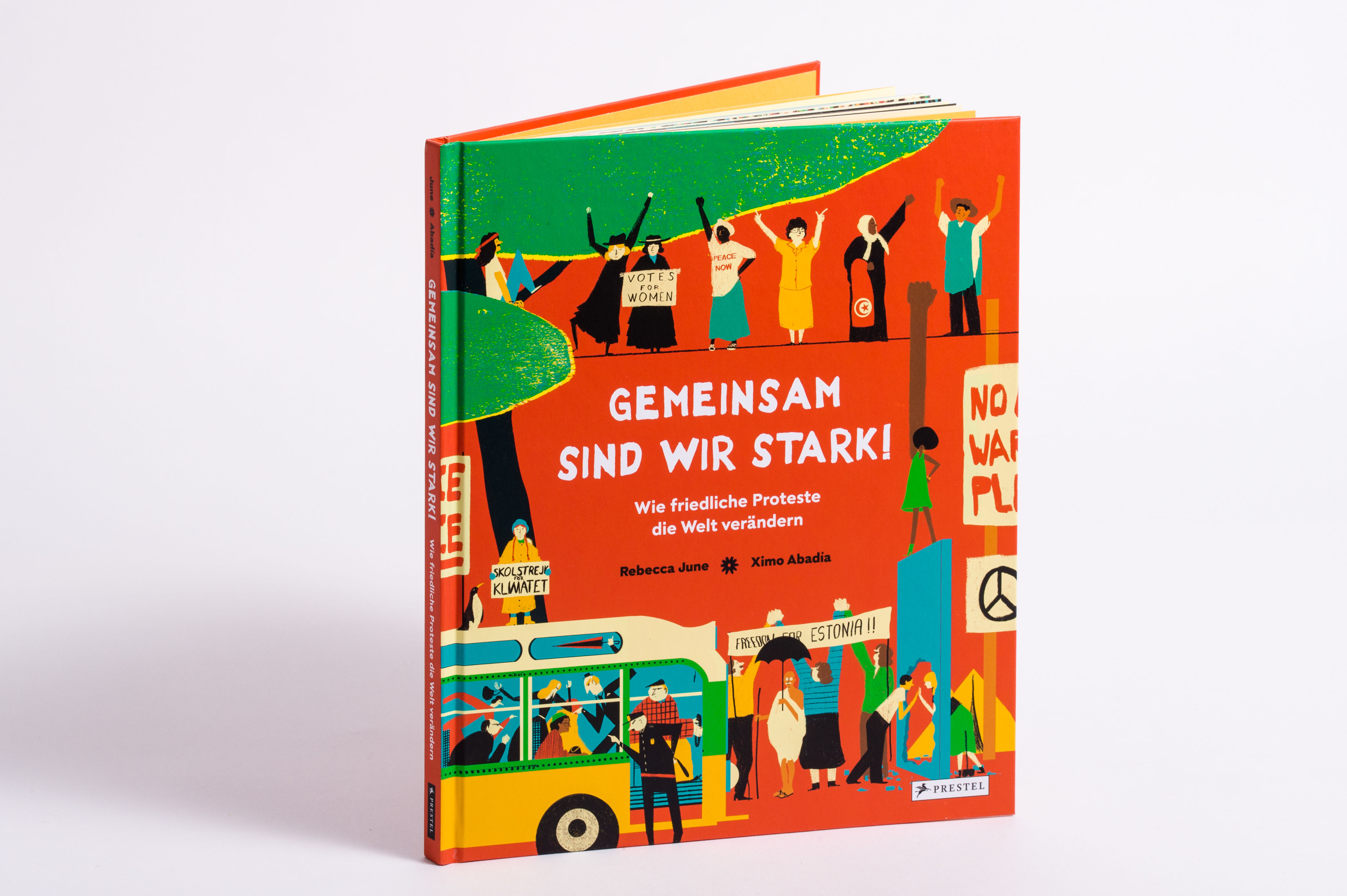 Beispielinhalt (Bild) Gemeinsam sind wir stark! Wie friedliche Proteste die Welt verändern