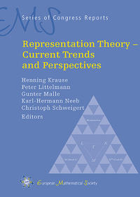 Vorderes Coverbild Representation Theory – Current Trends and Perspectives