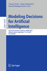 Vorderes Coverbild Modeling Decisions for Artificial Intelligence