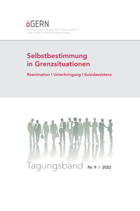 Vorderes Coverbild Selbstbestimmung in Grenzsituationen