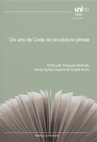 Vorderes Coverbild Dix ans de Code de procédure pénale