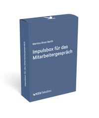 Vorderes Coverbild Impulsbox für das Mitarbeitergespräch - Kartenset