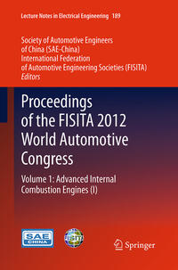 Vorderes Coverbild Proceedings of the FISITA 2012 World Automotive Congress