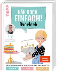 Vorderes Coverbild Näh doch einfach Overlock mit SewSimple.