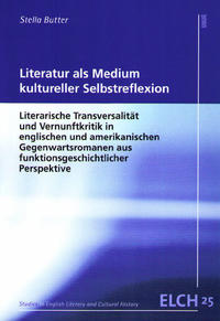 Vorderes Coverbild Literatur als Medium kultureller Selbstreflexion