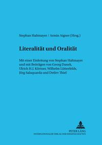 Vorderes Coverbild Literalität und Oralität