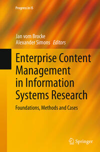 Vorderes Coverbild Enterprise Content Management in Information Systems Research