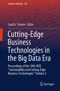 Vorderes Coverbild Cutting-Edge Business Technologies in the Big Data Era