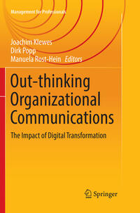 Vorderes Coverbild Out-thinking Organizational Communications