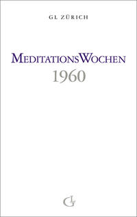 Vorderes Coverbild Meditationswoche 1960
