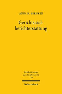 Vorderes Coverbild Gerichtssaalberichterstattung