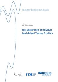 Vorderes Coverbild Fast Measurement of Individual Head-Related Transfer Functions