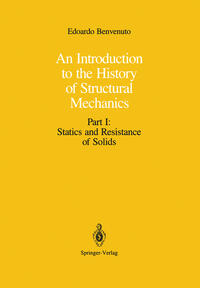 Vorderes Coverbild An Introduction to the History of Structural Mechanics
