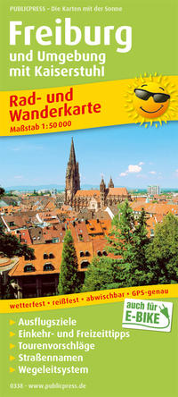 Vorderes Coverbild Freiburg und Umgebung mit Kaiserstuhl