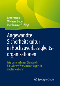Vorderes Coverbild Angewandte Sicherheitskultur in Hochzuverlässigkeitsorganisationen