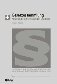 Vorderes Coverbild Gesetzessammlung 2022/2023 (Ausgabe A5)