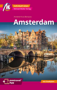 Vorderes Coverbild Amsterdam MM-City Reiseführer Michael Müller Verlag