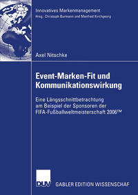 Vorderes Coverbild Event-Marken-Fit und Kommunikationswirkung