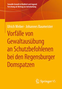 Vorderes Coverbild Vorfälle von Gewaltausübung an Schutzbefohlenen bei den Regensburger Domspatzen