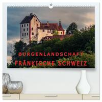 Vorderes Coverbild Burgenlandschaft Fränkische Schweiz (hochwertiger Premium Wandkalender 2025 DIN A2 quer), Kunstdruck in Hochglanz
