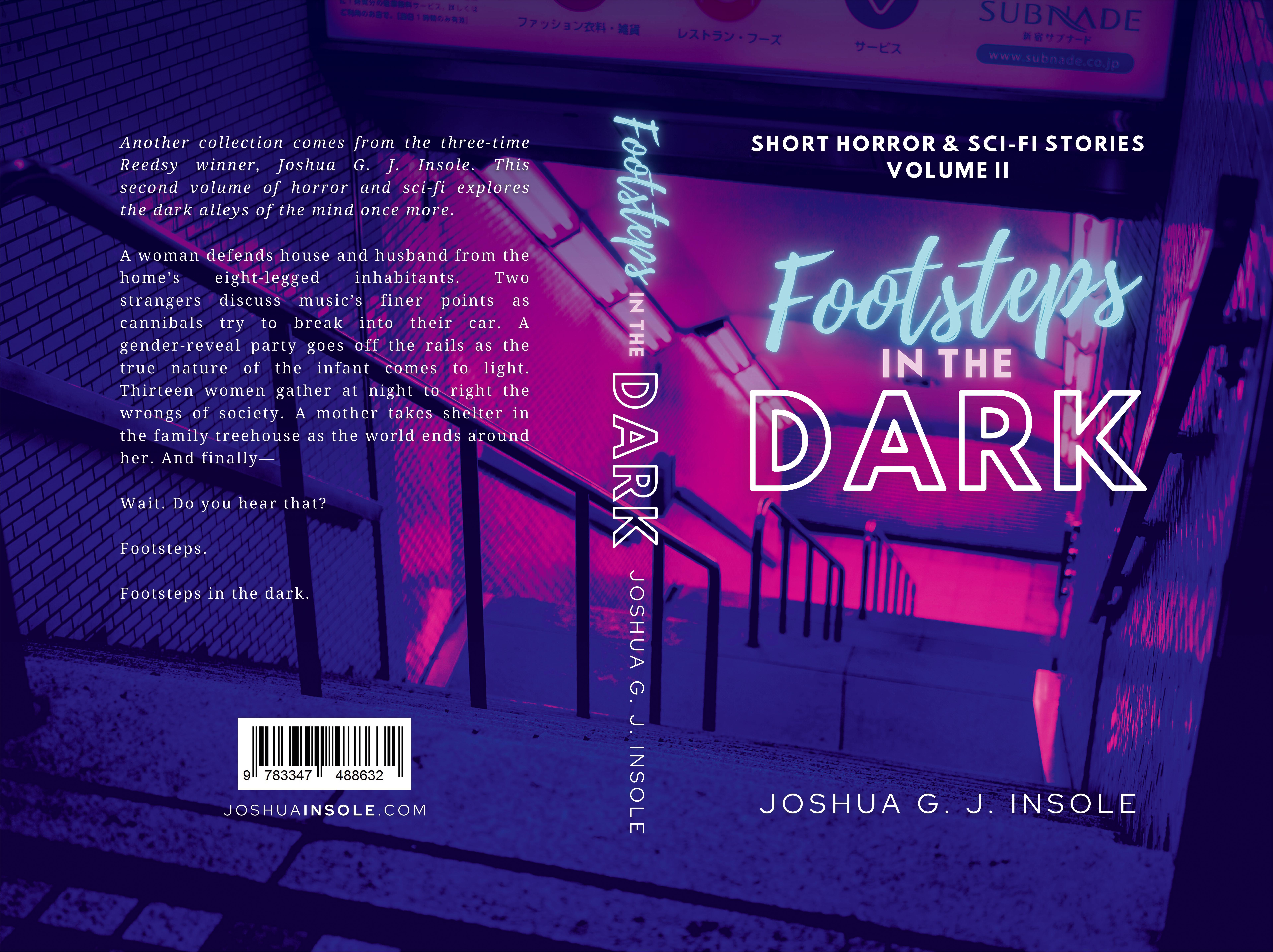 Gesamtes Coverbild Footsteps in the Dark