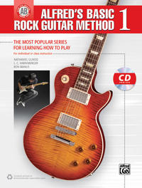 Vorderes Coverbild Alfred's Basic Rock Guitar Method 1