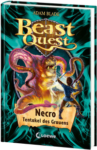 Vorderes Coverbild Beast Quest (Band 19) - Necro, Tentakel des Grauens