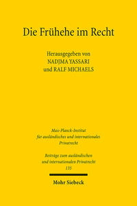 Vorderes Coverbild Die Frühehe im Recht