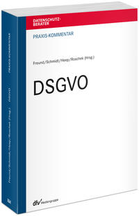 Vorderes Coverbild Praxis-Kommentar DSGVO
