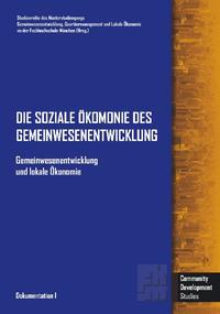 Vorderes Coverbild Gemeinwesenentwicklung und lokale Ökonomie