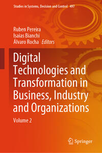 Vorderes Coverbild Digital Technologies and Transformation in Business, Industry and Organizations