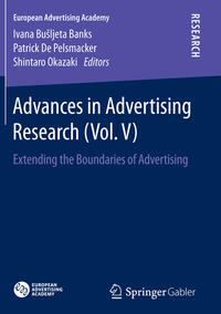 Vorderes Coverbild Advances in Advertising Research (Vol. V)