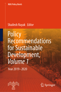 Vorderes Coverbild Policy Recommendations for Sustainable Development, Volume 1