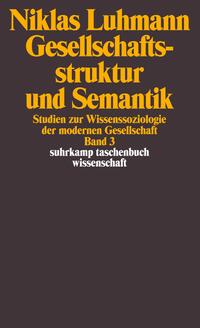 Vorderes Coverbild Gesellschaftsstruktur und Semantik