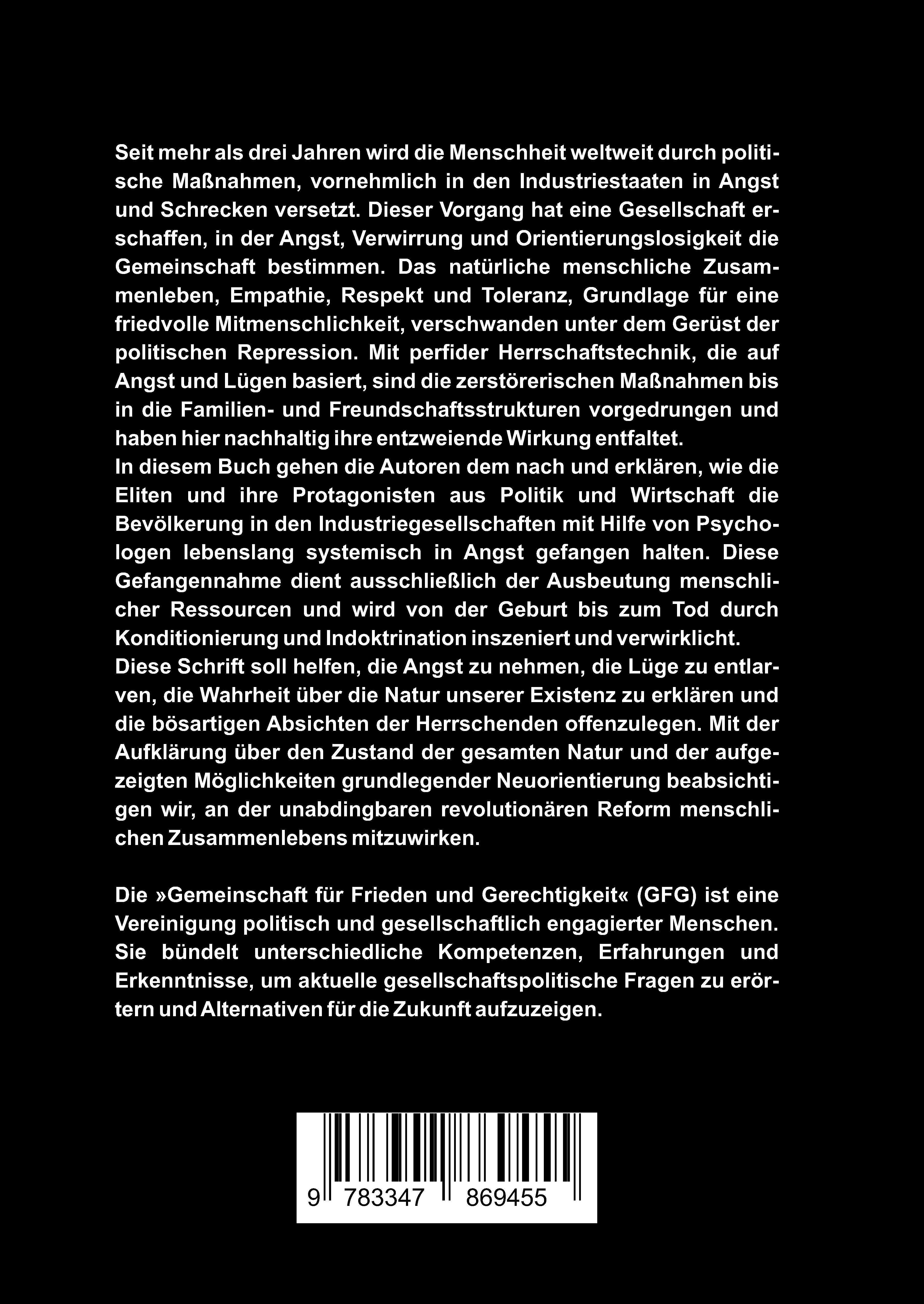 Rückseitencover Angst und Lüge