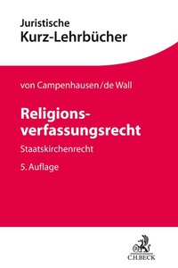 Vorderes Coverbild Kurzlehrbücher für das Juristische Studium / Religionsverfassungsrecht